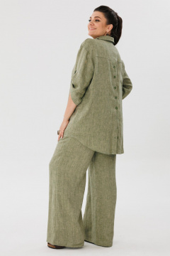 Брюки, рубашка Anelli 1477 зеленый_чай - фото 4