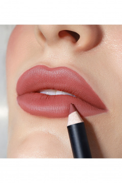 Карандаш для губ нюдовый с стойким насыщенным оттенком LUXVISAGE SOFT MATTE 606 Rosewood - фото 3