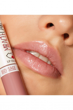 Бальзам для губ с питанием и нежным объемом LUXVISAGE MIRACLE CARE 103 lilac nude - фото 3