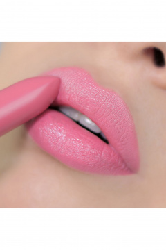 Помада розового тона с ярким цветом и увлажнение, в элегантном пенале Relouis La Mia Italia тон:02, Trendy Pink Gentle - фото 3