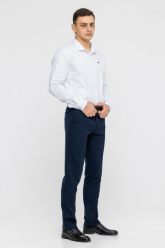 Брюки классические со стрелками для мужчин и подростков LAGENTE 6041-2.182 синий - фото 2