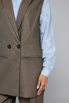 Жилет Butеr 2878 коричневый - фото 5