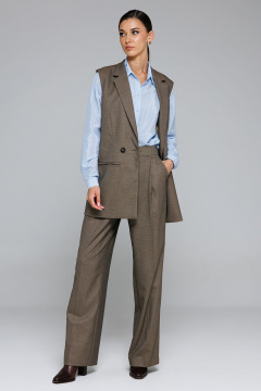 Брюки Butеr 2883 коричневый - фото 1