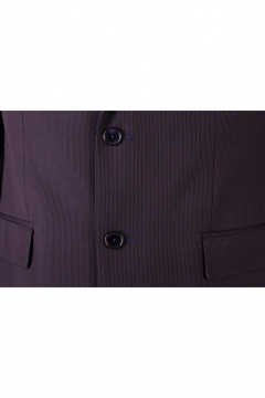 Классический деловой костюм мужской 2-ка незауженный ткань Pan-Mod 0455.188 серый - фото 3