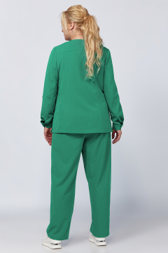 Деловой женский костюм из гальяно жакет и брюки палаццо Новелла Шарм А3972-4 - фото 2