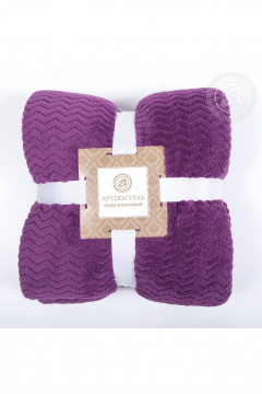 Плед АРТПОСТЕЛЬ ПФ20 сирень - фото 2