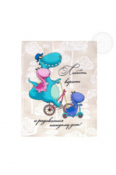 Кухонное полотенце рогожка мультиколор 3 шт АРТПОСТЕЛЬ НЗ_ПКР45.60 моё_счастье - фото 3