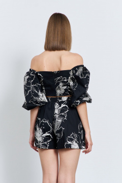 Шорты женские из текстиля для повседневного образа AG Green G476/7 - фото 3