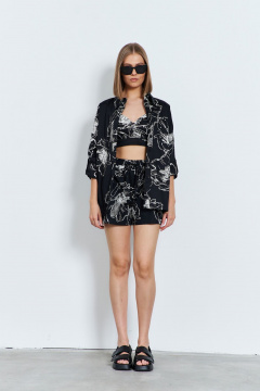 Шорты женские из текстиля для повседневного образа AG Green G476/7 - фото 2