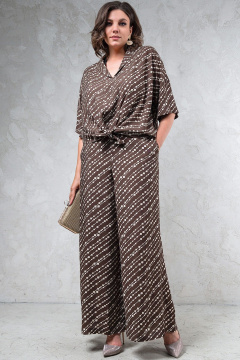 Летний комплект из рубашки и брюк из хлопка Avanti 1505-6 - фото 1