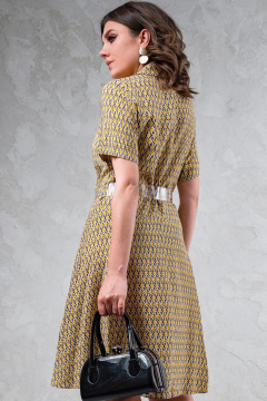 Летнее платье-рубашка из вискозы с пуговицами Avanti 1634-1 - фото 2