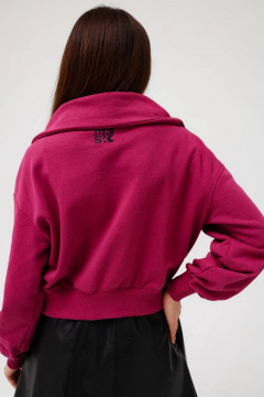 Демисезонный кардиган из трикотажа с глянцевой планкой и пуговицами MASHA SKORINA MS-СL-5-001 - фото 4