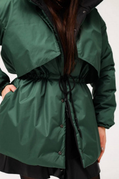 Двусторонняя дизайнерская куртка с капюшоном и поясом MASHA SKORINA MS-JBE-2-001 - фото 2