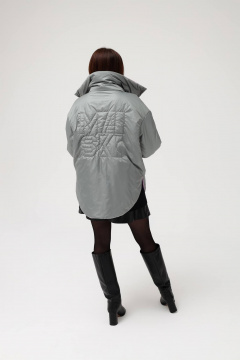 Двухсторонняя демисезонная куртка с вышивкой и кулисой MASHA SKORINA MS-JSL-2-001 - фото 3