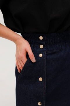 Джинсовая макси-юбка с эластичным поясом MASHA SKORINA MS-SJ-3-001 - фото 2