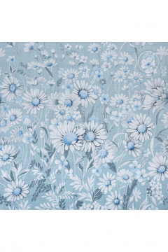 Постельный комплект из хлопка поплин, голубой, универсальный АРТПОСТЕЛЬ 904 верность - фото 4