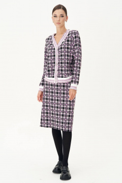 Демисезонный комплект из трикотажа: джемпер и юбка Fantazia Mod 4577 - фото 2