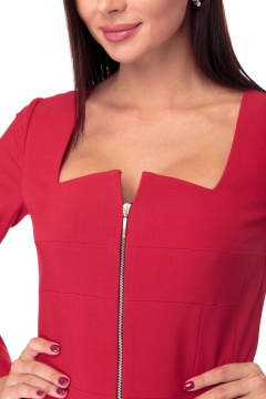 Платье Anelli 891 красный - фото 4