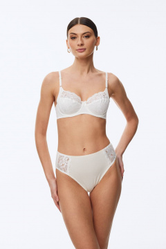 Бюстгальтер на каждый день из нежного кружева и трикотажа Леди Леда 403-311 - фото 3