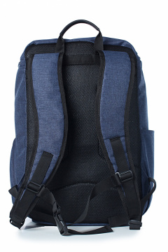 Рюкзак текстильный с накладкой и ремнями Galanteya 45023.24с679к45 синий_т. - фото 3