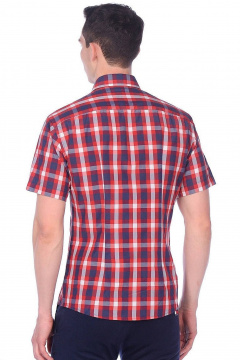 Рубашка мужская приталенная хлопок для ежедневного использования LAGENTE 5015.182-188 - фото 3