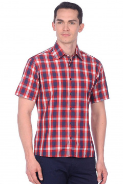 Рубашка мужская приталенная хлопок для ежедневного использования LAGENTE 5015.182-188 - фото 1