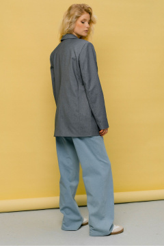 Жакет приталенный с карманами и лацканами на подкладке JRSy 2463 - фото 4