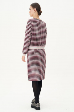 Юбка и джемпер из трикотажа с эластичным поясом для повседневных образов Fantazia Mod 4329.1 - фото 4