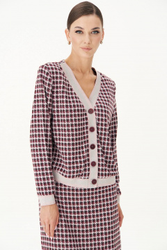 Юбка и джемпер из трикотажа с эластичным поясом для повседневных образов Fantazia Mod 4329.1 - фото 2