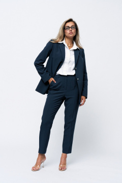 Женский деловой костюм с жакетом и классическими брюками Verita 2316 - фото 2