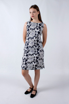 Платье с голой линией шеи и молнией на спинке Mita ЖМ1216а - фото 2