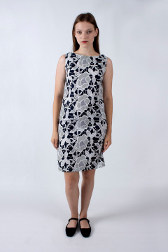 Платье с голой линией шеи и молнией на спинке Mita ЖМ1216а - фото 1