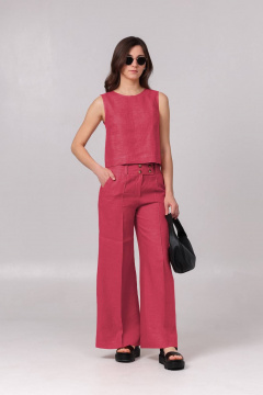 Брюки, топ Соджи 619 розовый - фото 1