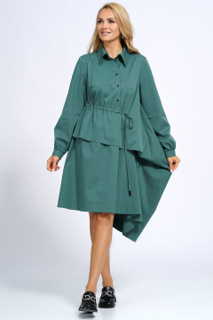 Платье Alani Collection 2178 хвойно-зеленый - фото 2