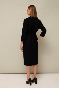 Платье-футляр с широкими резинками и молнией спереди PUR PUR 11-223 - фото 4