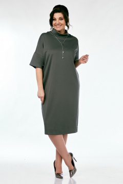 Демисезонное платье с карманами из трикотажного полотна Jurimex 3168 - фото 3