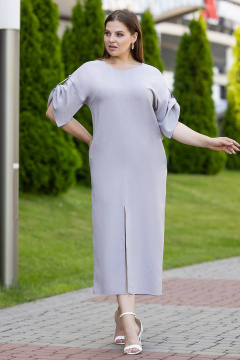 Макси бохо платье из эко льна и вискозы с карманами Gold Style 2658 - фото 2