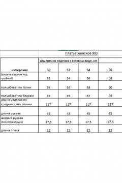 Платье А-силуэта с разрезами и декоративной молнией Rishelie 903 морская-волна - фото 5
