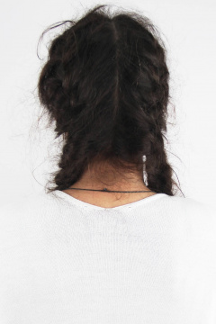 Жакет 2-ка из трикотажа и льна с рубашечным рукавом 7/8 Полесье С2689-18 8С0622-Д43 158,164 отбеленный - фото 4