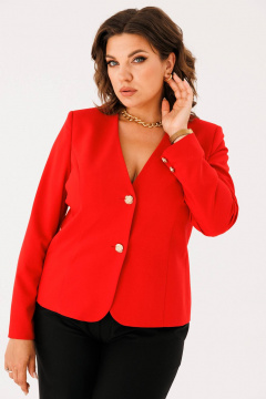 Демисезонный костюм из жакета и брюк с облегающим силуэтом INVITE 6069 - фото 2