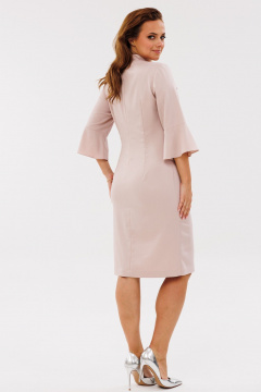 Деловое платье с воротником и разрезом по низу Angelina & Сo 1127 - фото 5