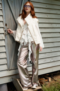 Брюки Lokka 1449Z золото - фото 3