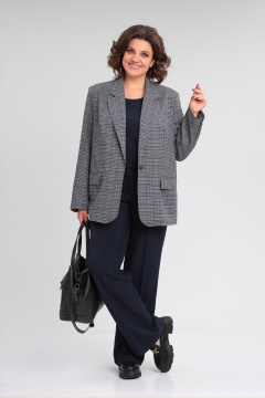 Деловой комплект жакет oversize и классические брюки Lady Secret 2962 - фото 1