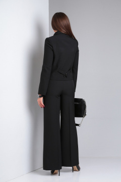 Деловой классический костюм жакет и брюки прямого кроя DOGGI 2923 - фото 4
