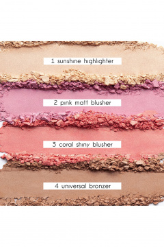 Круглогодичный набор румян, хайлайтера и бронзера Relouis Paradiso RELOUIS Sun - фото 4