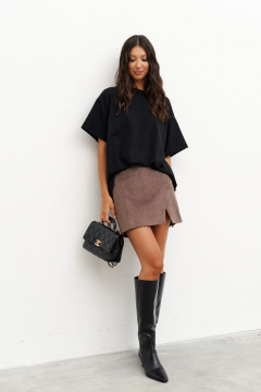 Юбка А-образная из неопреновой ткани ANNETE A1283/1 - фото 2