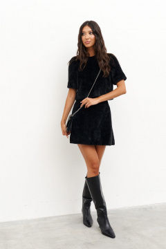 Джемпер укороченный прямой крой мягкое трикотажное полотно ANNETE A966 - фото 2