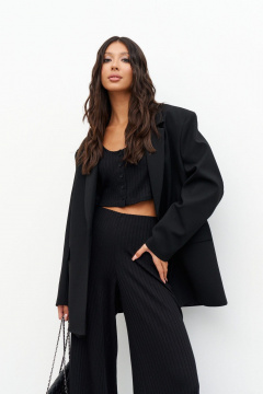 Топ из трикотажа с бретелями и пуговицами для стильных комбинаций ANNETE A971 - фото 5