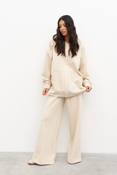 Куртка с капюшоном из трикотажного полотна с карманом ANNETE A977 - фото 2