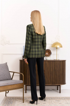 Костюм из жакета и брюк с зауженной линией для деловых образов Azzara 926Х - фото 2